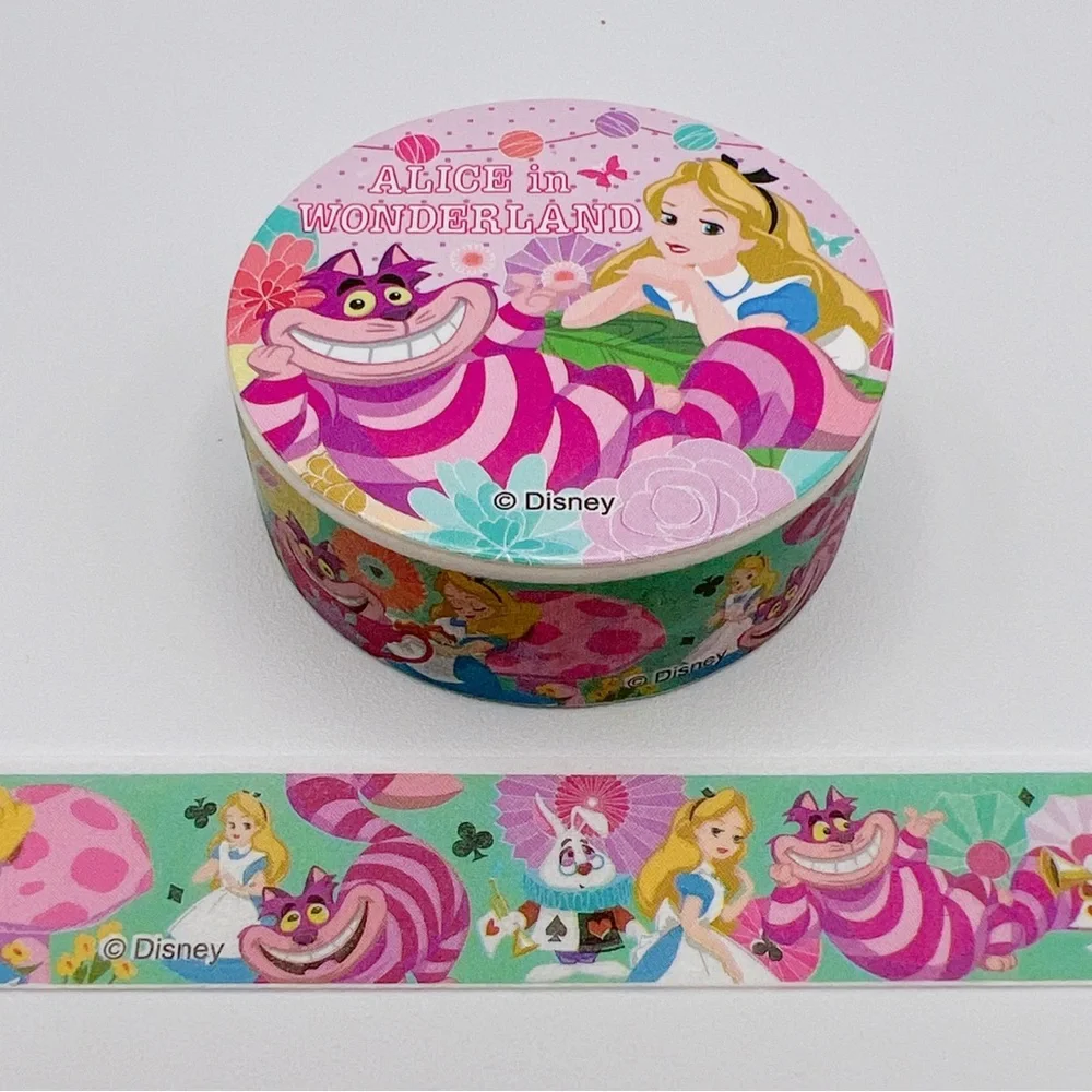 Disney Masking Washi Tape POOH Stitch Chip N Dale Mickey Minnie Alice LM95